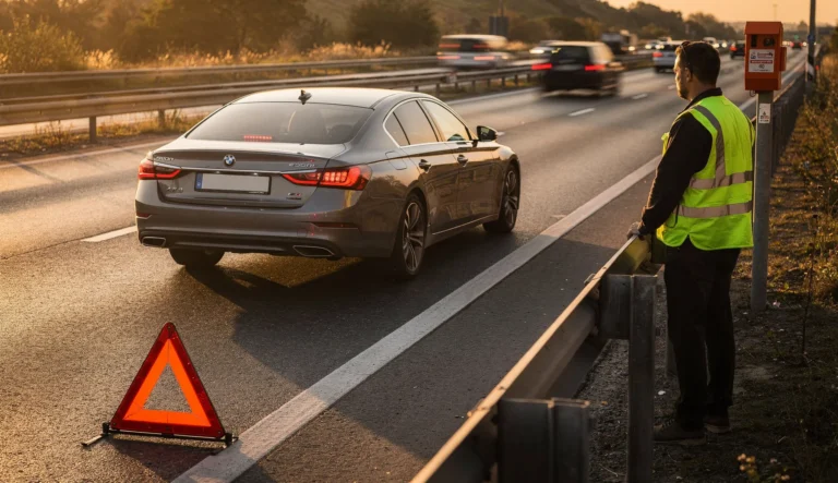 Panne de voiture sur autoroute : nouveau protocole de sécurité et assistance 2026